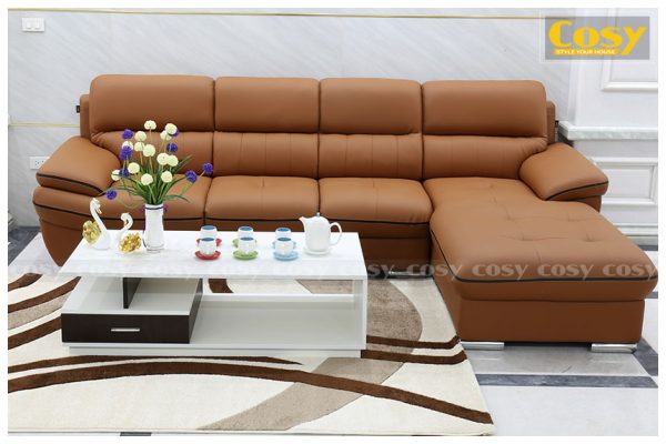 Ghế sofa da đẹp FD16018