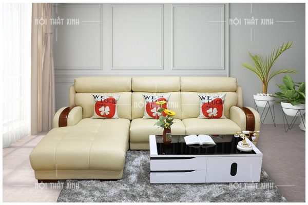 Ghế sofa da đẹp FD17713