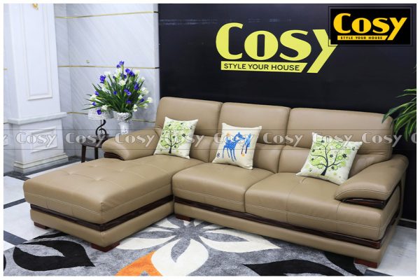 Ghế sofa da thật đẹp CDT1801