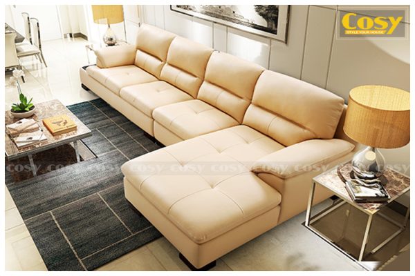 Ghế sofa da thật đẹp CDT2818