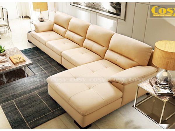 Ghế sofa da thật đẹp CDT2818