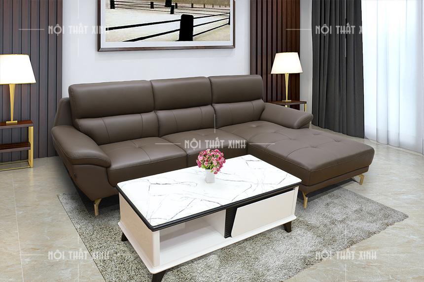 Ghế sofa da thật đẹp CDT2824-1 - Cosy