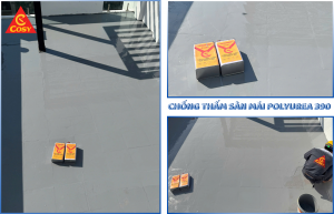 quy trình chống thấm sân thượng